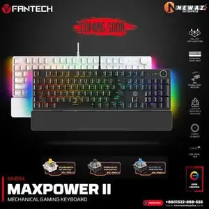 Полноразмерная проводная механическая клавиатура Fantech MAXPOWER II MK894, Душанбе