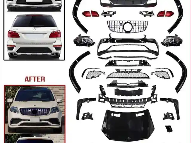 Обвес на Mercedes Benz gl, Худжанд