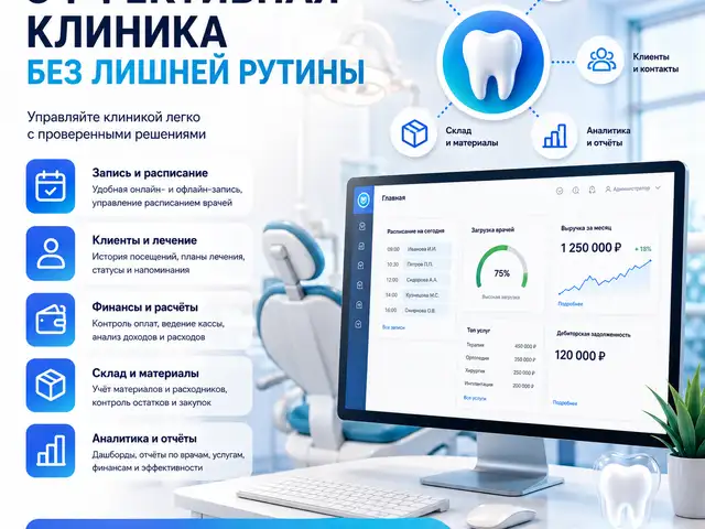 Автоматизация стоматологии, Душанбе