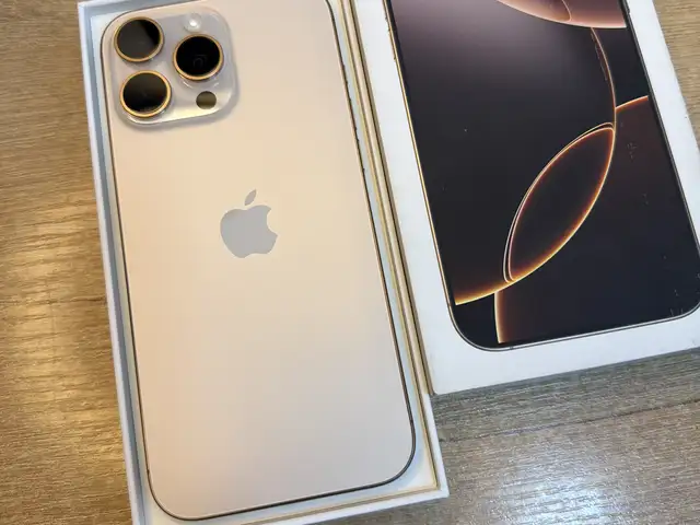 Apple iPhone 16 Pro Max, 512 gb, Desert Titanium, Худжанд