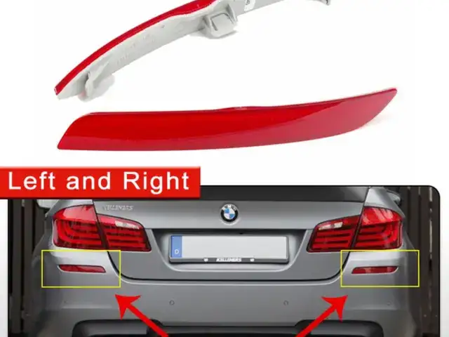Отражатель заднего бампера BMW F10 M катафор, Хуҷанд