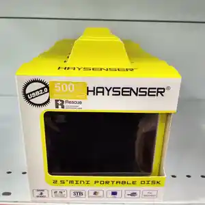 Портативный USB 2.0 Жесткий диск Haysenser 500GB, Душанбе