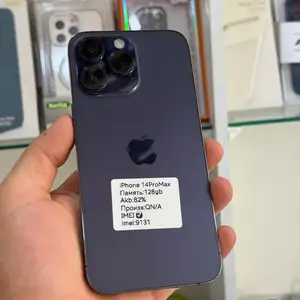 Apple iPhone 14 Pro Max, 128 gb, Deep Purple, Худжанд