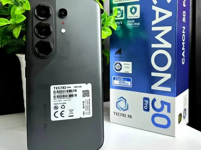 Tecno Camon 50 pro 8+8/256gb 6500Мач, Душанбе