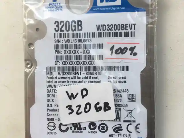 Жесткий диск Hdd Wd 320 Gb, Душанбе