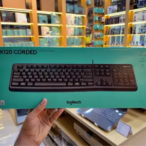 Проводная клавиатура Logitech K120, Душанбе
