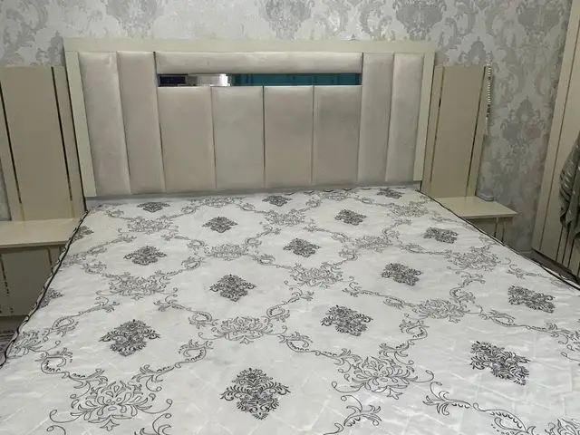 Спальная кровать со шкафчиком, Душанбе