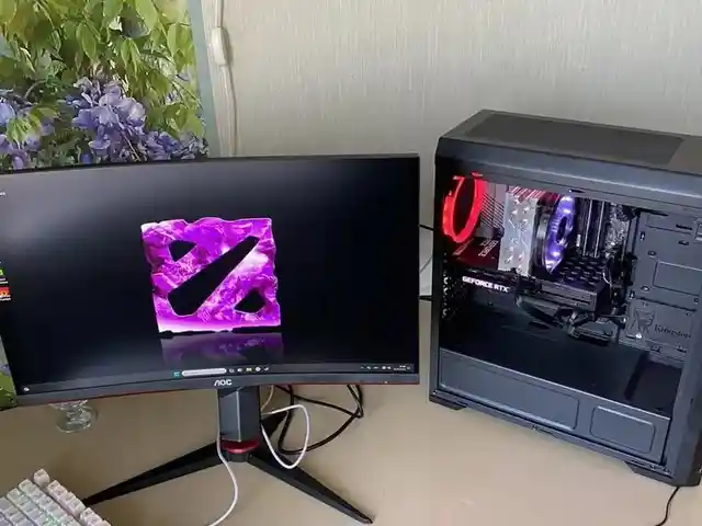 Игровой компьютер Core i7-10700/RTX 3060Ti 8GB/SSD 1TB NVMe m.2/RAM 32GB DDR4, Душанбе