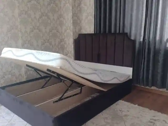 Кровать двуспальная с подъемным механизмом, Душанбе