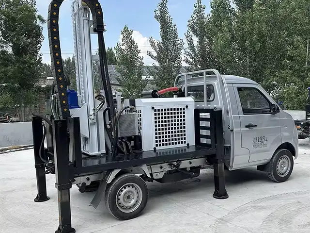 Мобильная буровая установка, Душанбе