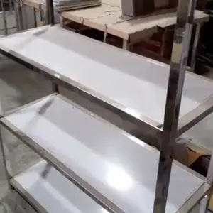 Стеллаж из нержавейки 1,60х1,20х45, Душанбе