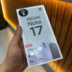 Xiaomi Redmi note 17 6/128 New, Худжанд