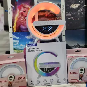 Bluetooth-колонка, быстрая беспроводная зарядка 15 Вт, RGB, Душанбе
