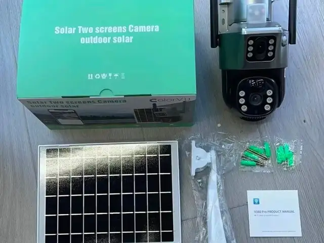 Камера 4k солнечная панель, Хуҷанд