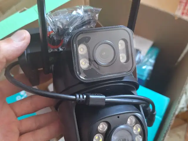 Камера видеонаблюдения wifi уличная двойная, Худжанд