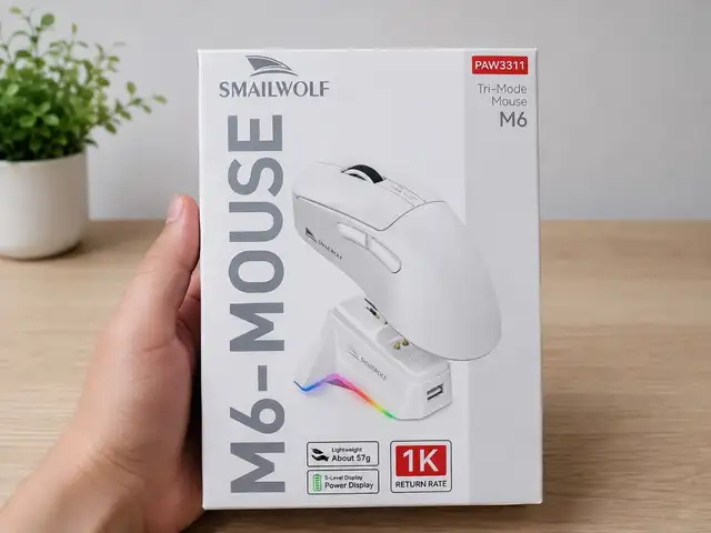 Игровая Мышь SmailWolf M6 PAW3311, Душанбе