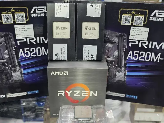 Комплек Asus A520M-К Ryzen 5 3500X, Душанбе