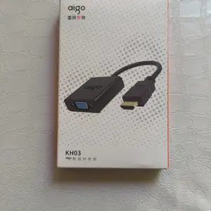 Кабель HDMI To VGA Full HD 1920x1080p с 3.5 mm Audio, Душанбе