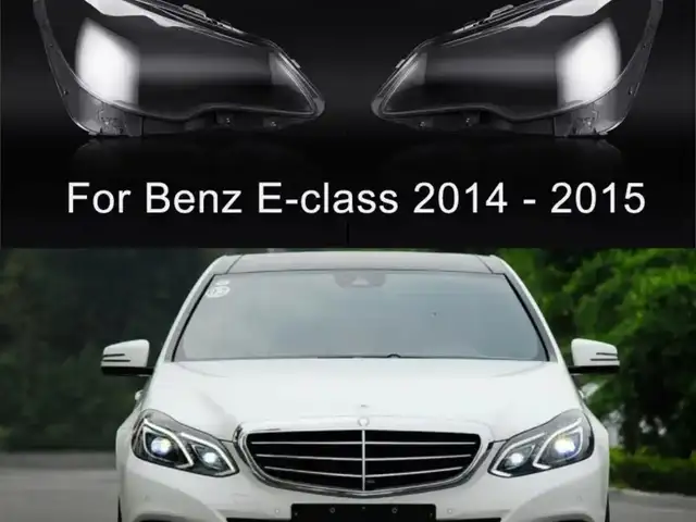 Стекло фары на Mercedes W212 2014-2015, Худжанд