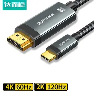 Кабель Dorevin Type-C To HDMI 4K 60Hz 2 метра, Душанбе
