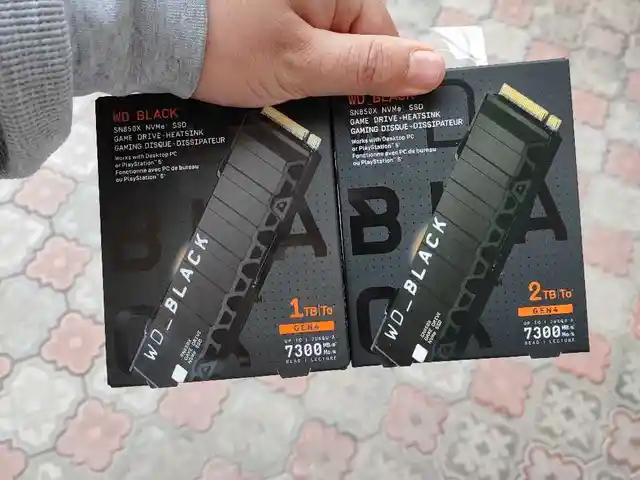 SSD накопитель Wd Black Sn850x M.2, 1Tb, Душанбе