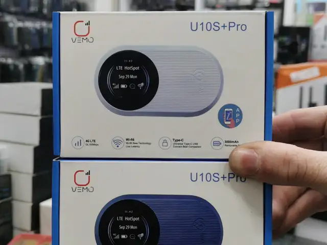 Карманный модем ZTE U10s Pro 3G/4G, внешний, Душанбе