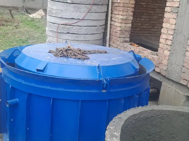 Виброформа колодца, Душанбе