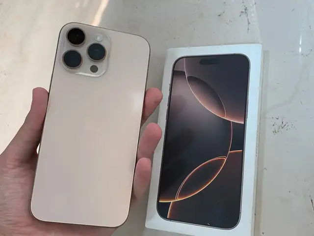 Apple iPhone 16 Pro Max, 256 gb, Desert Titanium, Душанбе