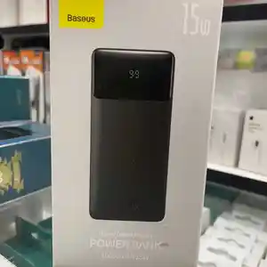 Внешний аккумулятор Baseus Bipow Digital Display Power bank 10000mAh 15W, Душанбе