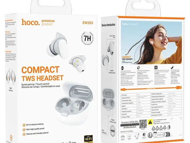 Беспроводные наушники Hoco EW203, Душанбе