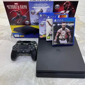 Игровая приставка PS4 Slim 1Tb, Душанбе