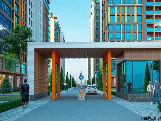 2-комн. квартира, 7 этаж, 81 м², Сино, Душанбе