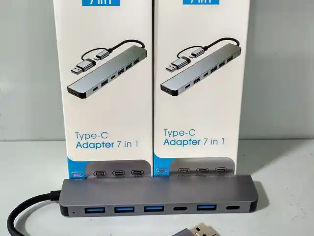 Переходник Type-c Adapter 7in1 USB 3.0, Душанбе