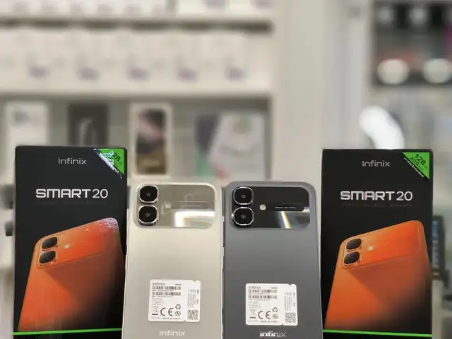 Infinix Smart 20 8/64GB 5200мАч Black, Душанбе