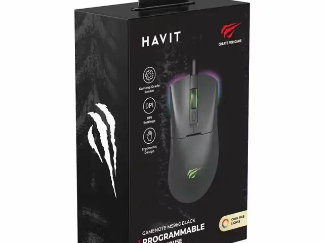 Мышка Игровая Havit MS966, Душанбе