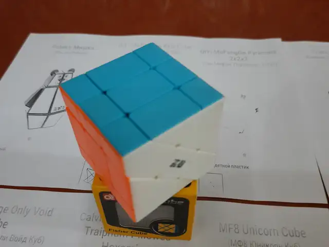 Фишер куб кубика Рубика QYtoys, Fisher cube, Душанбе