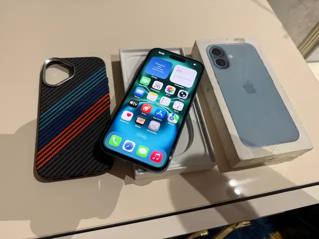 Apple iPhone 16, 128 gb, Teal, Душанбе
