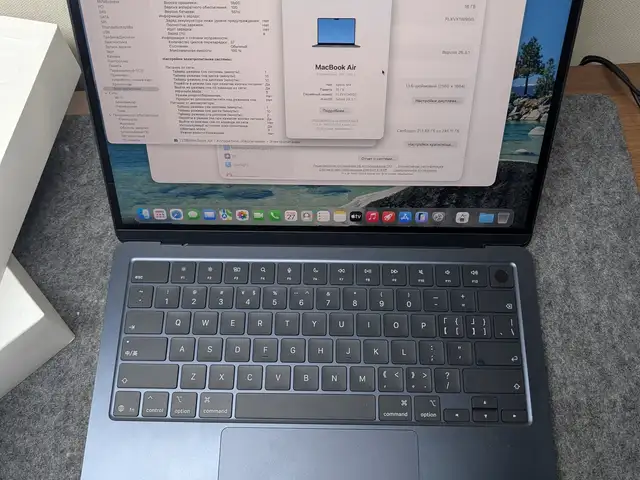 Macbook Air M4 Midnight, Душанбе - 2