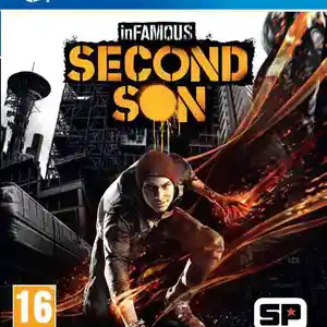 Игра In Famous second son для PS-4 / 6.72 / 9.00 / 11.00 / 12.02 / 13.00 /, Душанбе