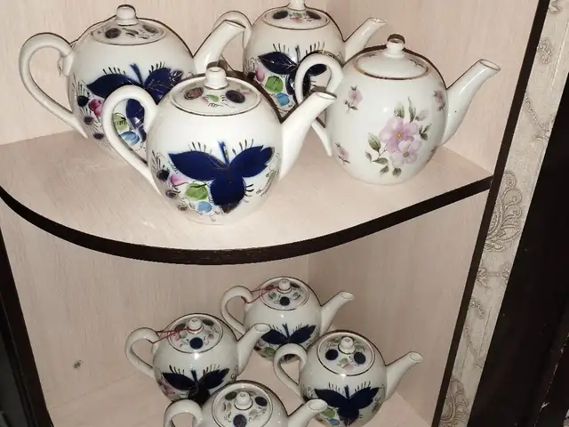 Фарфоровые чайники, Бустон (Чкаловск)