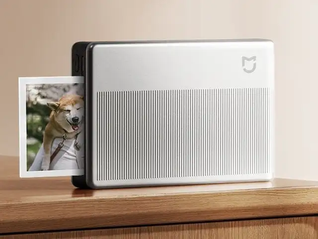 Портативный фотопринтер Xiaomi Portable Photo Printer 1S серебристый, Душанбе
