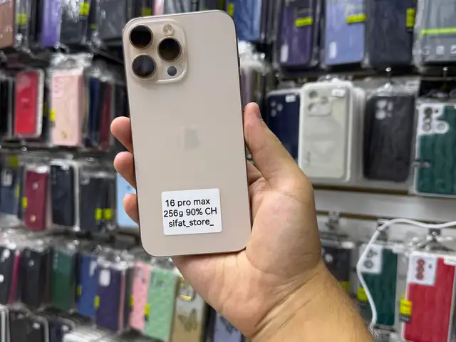 Apple iPhone 16 Pro Max, 256 gb, Desert Titanium, Худжанд
