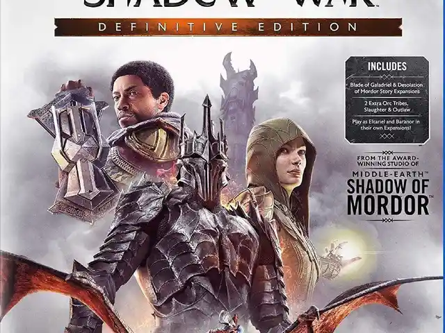 Игра Middle Earth Shadow of War Definitive Edition для Sony PS4, Душанбе