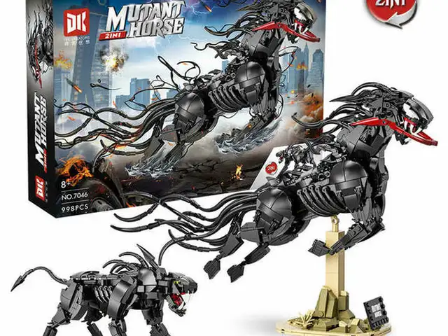 Лего конструктор 2в1. DK 7046 Mutant Horse Веном Лошадь. 998-деталей, Душанбе