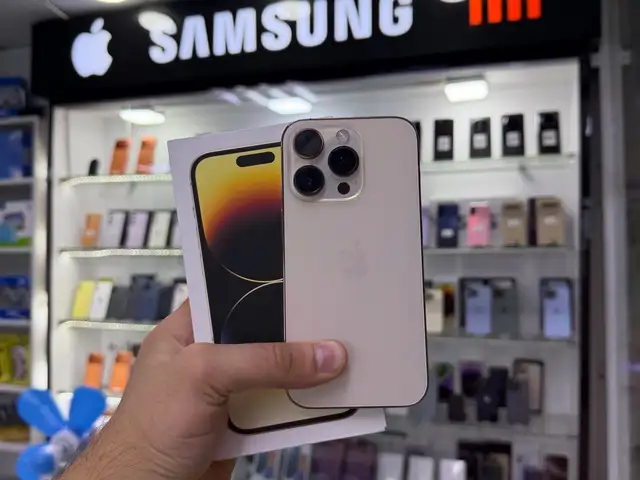 Apple iPhone 14 Pro, 128 gb, Gold, Душанбе
