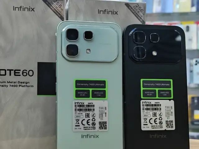 Infinix Note 60 16/256Gb titanium, Душанбе