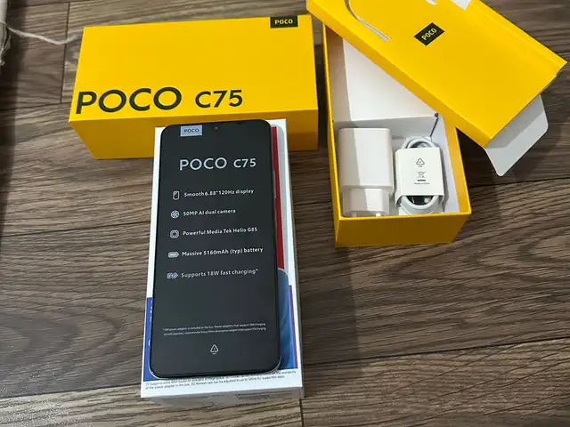 Xiaomi Poco C75 8.8/256gb Blue, Душанбе