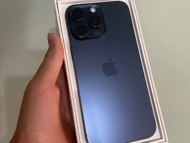 Apple iPhone 15 Pro Max, 256 gb, Blue Titanium, Худжанд