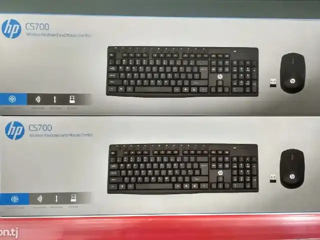 Беспроводная клавиатура и мышка HP CS700, Душанбе