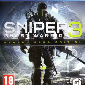 Игра Sniper ghost warrior 3 для PS-4 / 6.72 / 9.00 / 11.00 / 12.02 / 13.00 /, Душанбе